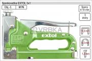Sponkovačka Extol Craft