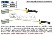 Hořák Propan Butan FESTA průměr 55mm délka 850mm, bez hadice