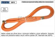 Hadice pro plynové hořáky délka 3m s koncovkami
