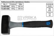 Palice kovová 1250g s laminátovou násadou