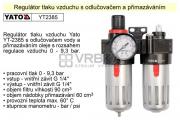 Regulátor tlaku vzduchu s odlučovačem a přimazáváním YT-2385