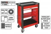 Stolek dílenský YATO 0905 1 šuplíkový + regálek 766x465x958mm