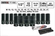 Gola ořechy šestihranné kované prodloužené 1/2