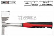 Kladivo zednické kované YT-4574
