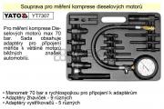 Souprava pro měření komprese dieselových motorů YT-7307