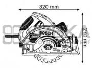 Bosch GKS 65 CE 1800 W