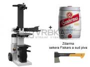 Štípač dřeva LUMAG HOS 12A + Sekera Fiskars + Sud piva Gambrinus 5l
