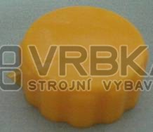 Knoflík plast žlutý Knoflík plast žlutý