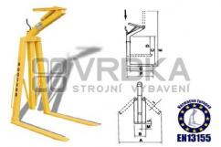 Paletové vidle MBA-15-160