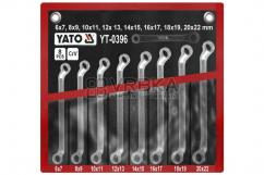 Klíče očkové sada 8 kusů 6-22mm CrV Yato Klíče očkové sada 8 kusů 6-22mm CrV Yato