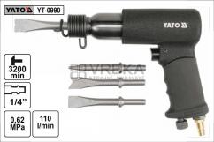 Sekáč YATO vzduchový se sadou sekáčů YT-0990