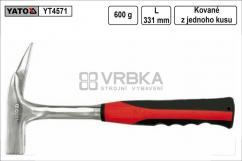 Kladivo tesařské kované YT-4571