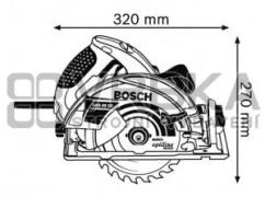 Bosch GKS 65 CE 1800 W Bosch GKS 65 CE 1800 W