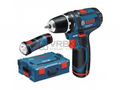 Akumulátorový vrtací šroubovák BOSCH GSR 10,8 V-LI-2 L-BOXX Akumulátorový vrtací šroubovák BOSCH GSR 10,8 V-LI-2 L-BOXX