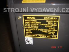 Elektrocentrála KIPOR KDE 16EA3