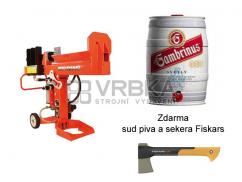 Štípač dřeva WEIBANG WB LSP 803E-V/H + sud piva Gambrinus 5l + Sekera Fiskars Štípač dřeva WEIBANG WB LSP 803E-V/H + sud piva Gambrinus 5l + Sekera Fiskars