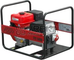 Elektrocentrála FH5000E, s výkonem 5,6 kVA 3~ / 4,0 kW 1~ Elektrocentrála FH5000E, s výkonem 5,6 kVA 3~ / 4,0 kW 1~