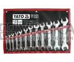Klíče stranové sada 12 kusů 6-32mm CrV Yato Klíče stranové sada 12 kusů 6-32mm CrV Yato