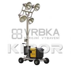 Přenosné halogenové světlo + elektrocentrála KIPOR KLBG7000TI