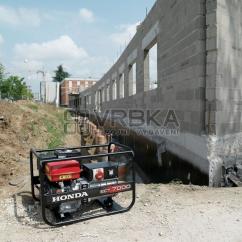 Elektrocentrála-Honda ECT7000F Elektrocentrála-Honda ECT7000F