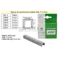 Spony do sponkovačky šíře 11,3 mm hranaté délka 14 mm balení 1000 kusů