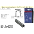 Spony do sponkovačky oblé šíře 7,6 mm délka 12 mm balení 1000 kusů
