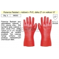 Pracovní rukavice celomáčené v PVC Redstart vel. 10"