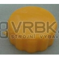 Knoflík plast žlutý