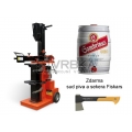 Štípač na dřevo VeGA LV1200PRO + Sud piva Gambrinus 5l + Sekera Fiskars