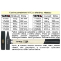 Kladivo zámečnické YATO s dřevěnou okovanou násadou 400g