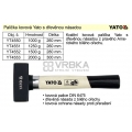 Palička kovová Yato 2000g YATO s dřevěnou násadou