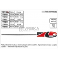 Pilník YATO kulatý délka 150mm středně hrubý