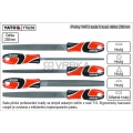Pilníky YATO délka 250mm sada 5 kusů